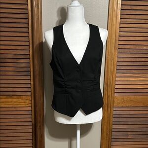 Maurices Black Fitted Vests